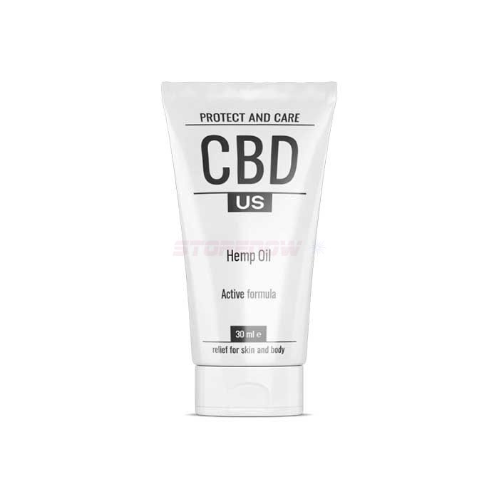 ● CBDus - crema a base del componente cbd de moda para restaurar las articulaciones