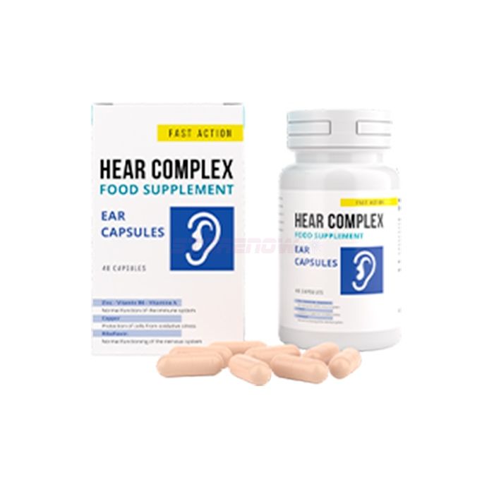 ● Hear Complex - complejo para restaurar la audición con acción antiinflamatoria