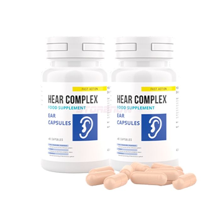 ● Hear Complex - complexo para restaurar a audición con acción antiinflamatoria