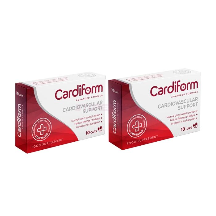 ● Cardiform - අධි රුධිර පීඩනය සඳහා කැප්සියුල