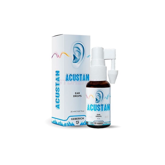 ● Acustan drops - drops to improve hearing