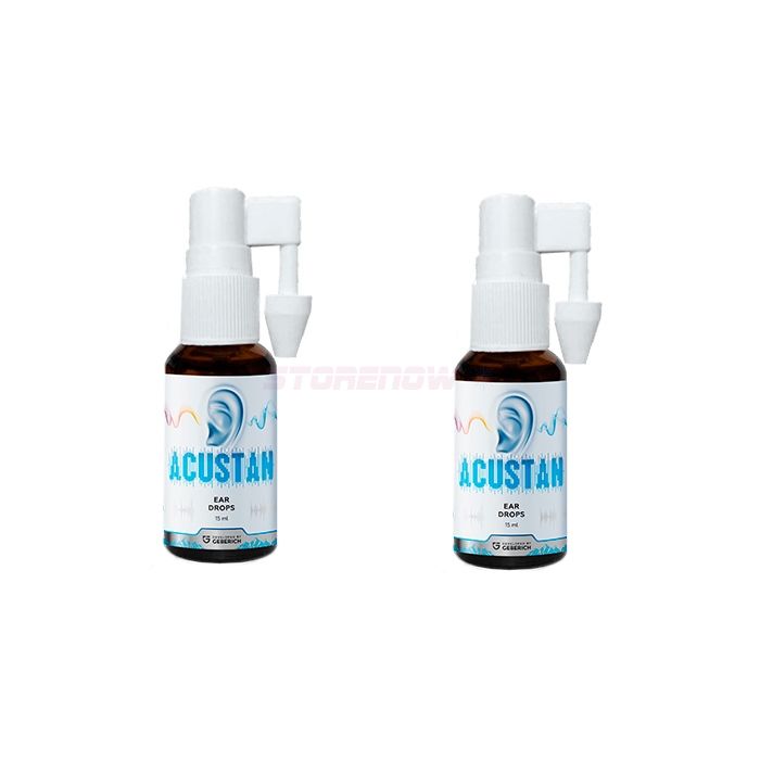 ● Acustan drops - drops to improve hearing