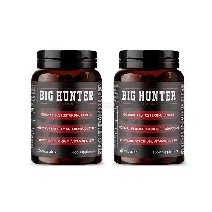 ● Big Hunter - cápsulas para la prostatitis