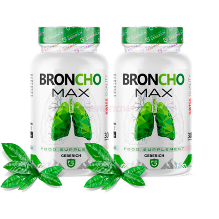 ● BronchoMax - capsules that help thin thick bronchial secretions